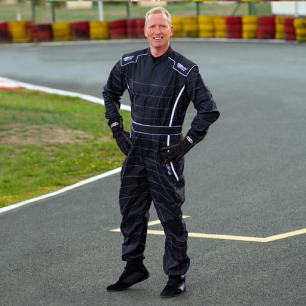 Speed Overall Cordura ATLANTA CS-1 schwarz/weiß Gr. XS
